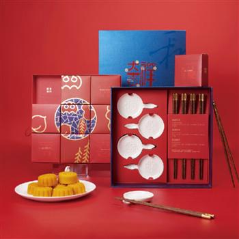  中秋大吉祥-禧?？晏籽b 禮品送領(lǐng)導(dǎo)創(chuàng)意禮品定制套裝