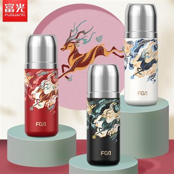 富光保溫杯中國風(fēng)時尚國潮創(chuàng)意子彈頭水杯