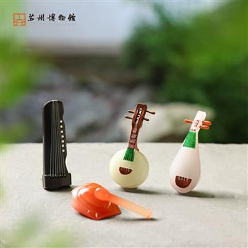 琴鼓絲弦冰箱貼套裝