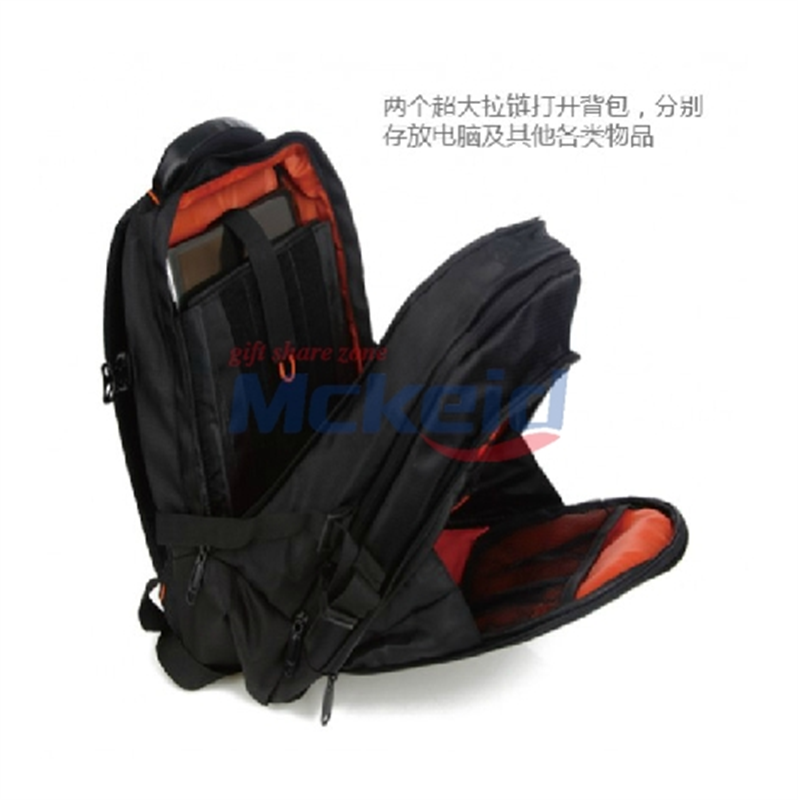 高級(jí)商務(wù)背包(橙色里布）