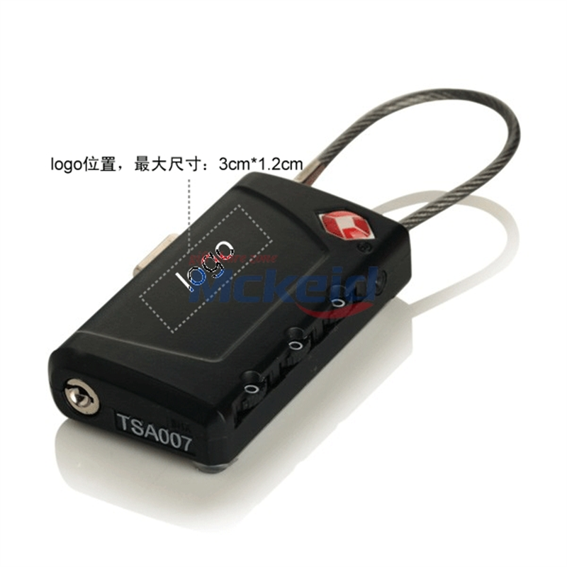 2合1TSA認(rèn)證密碼鎖，帶行李牌功能