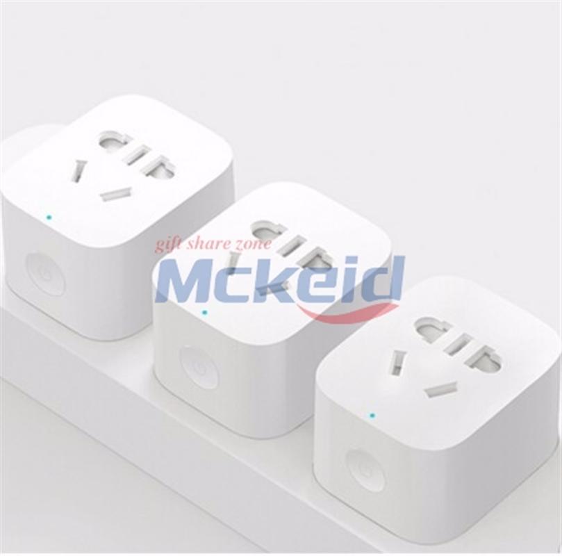 小米（MI）小米智能插座 WIFI基礎版 手機遠程控制 預約開關 溫度感應 防觸電安全門 阻燃外殼 新國標