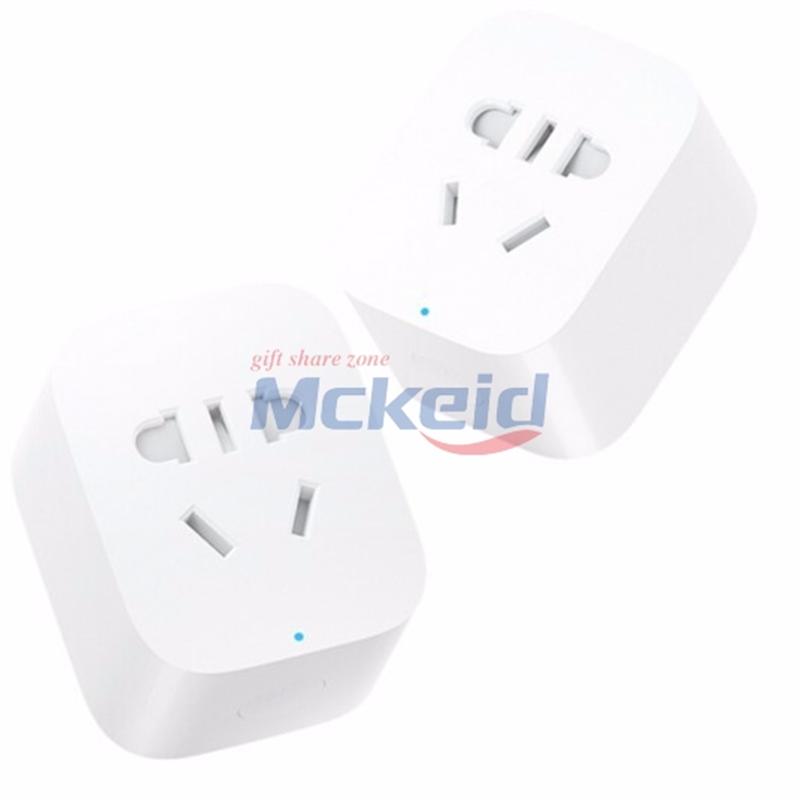 小米（MI）小米智能插座 WIFI基礎版 手機遠程控制 預約開關 溫度感應 防觸電安全門 阻燃外殼 新國標