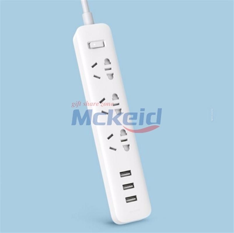 小米（MI）小米（MI）3USB接口+3孔位 2A快充 插線(xiàn)板/插排/插座 白色