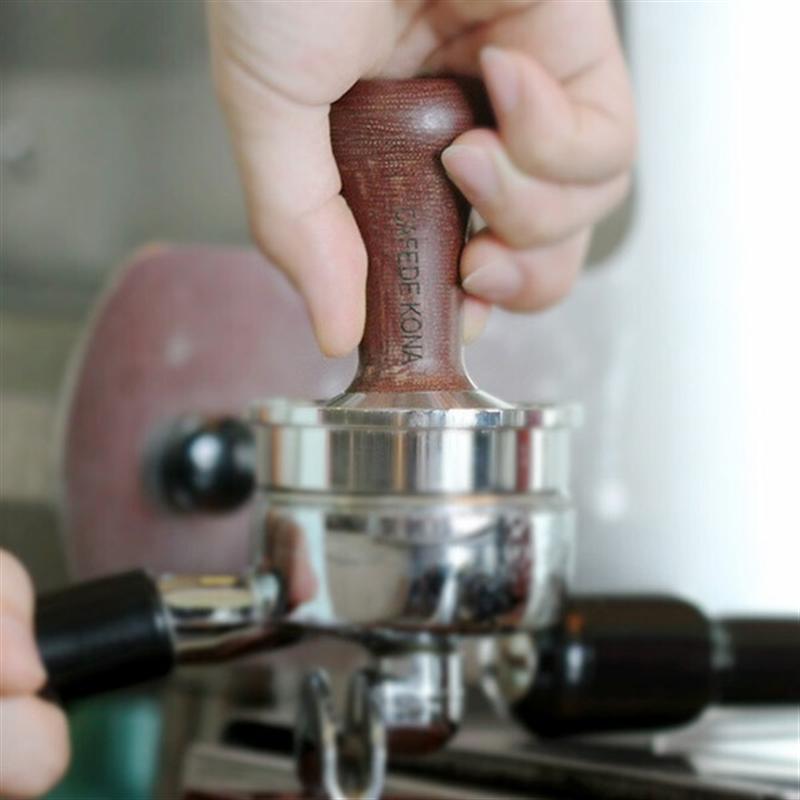 CAFEDE KONA壓粉器 不銹鋼壓粉器 實(shí)心壓粉錘 51/57.5mm 51mm
