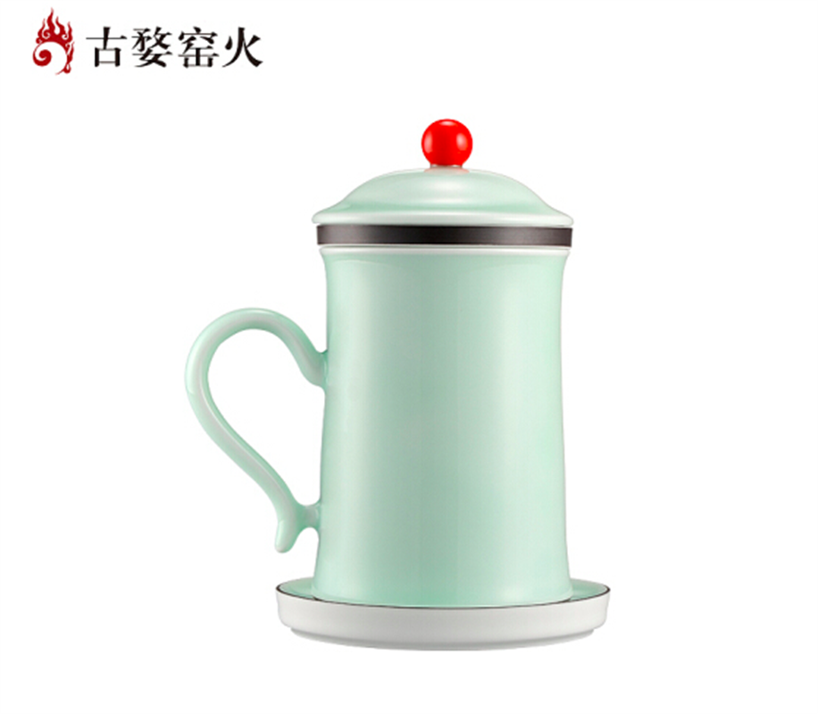 古婺窯火 鴻運當頭系列 鴻運當頭單杯尊享 一杯一茶漏一茶托 禮盒包裝 鴻運當頭（尊享）