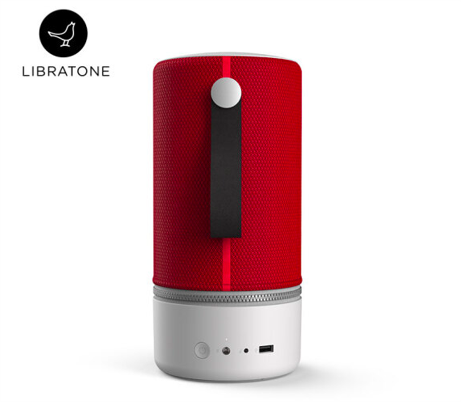 小鳥音響（Libratone） Zipp2 智能家用音響無線音箱/智能音響/藍牙音箱/ WIFI音箱 紅色