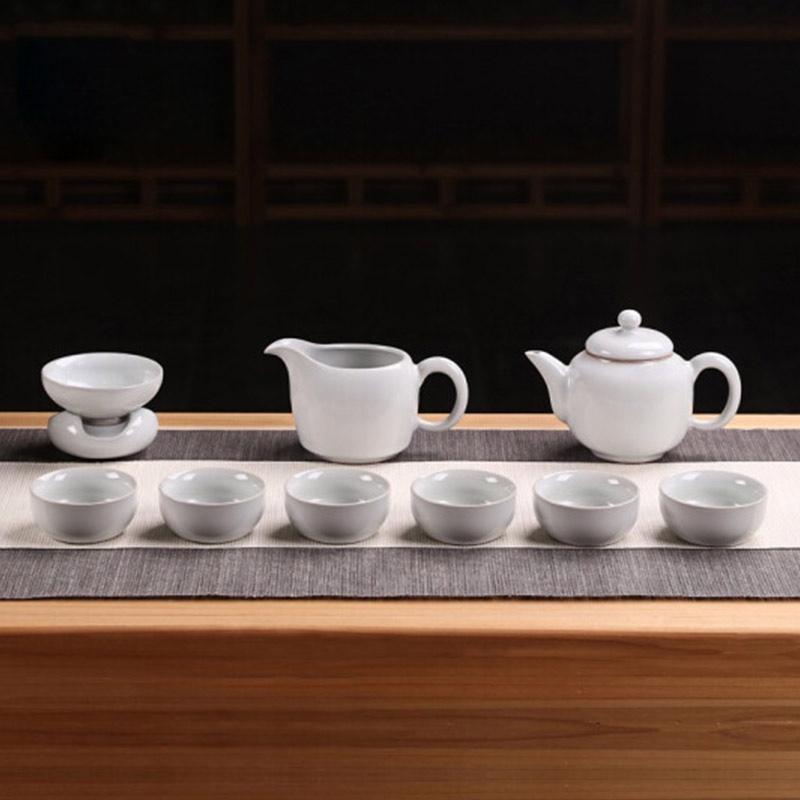 福滿(mǎn)天下茶具（月光白）