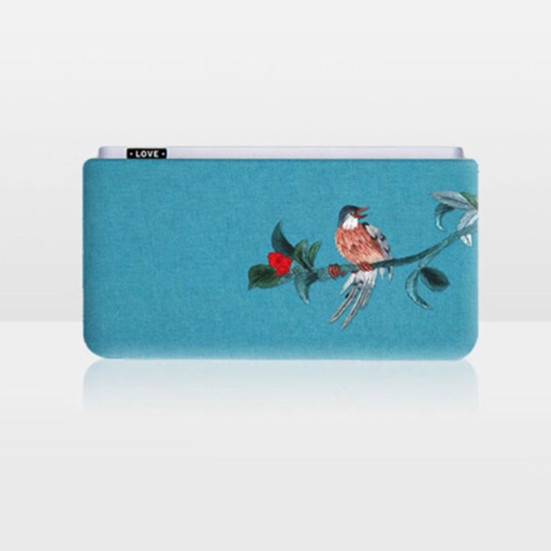 中國(guó)手工刺繡移動(dòng)電源充電寶便攜特色禮品送老外男女創(chuàng)意民族風(fēng)母親節(jié)禮物 湘繡款