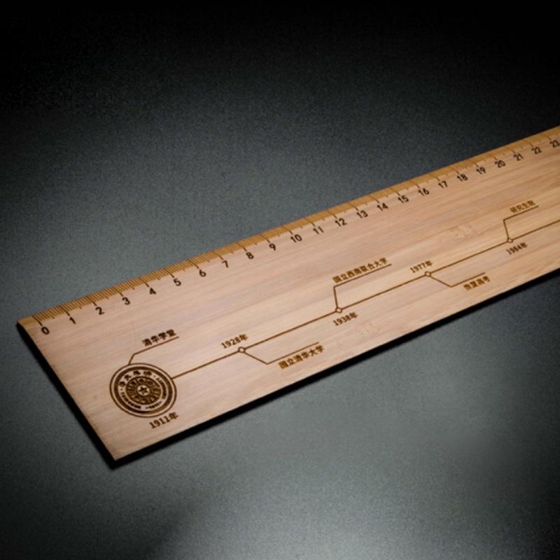歷史年代尺中國風(fēng)創(chuàng)意實木竹制工藝品文具辦公刻字六一禮物 中國年代尺