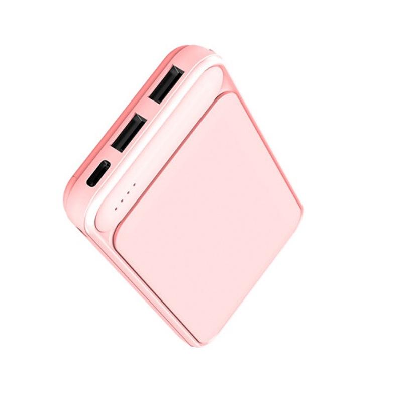 銳思Recci N02雙口快充移動電源2.4A快充超薄蘋果安卓充電寶