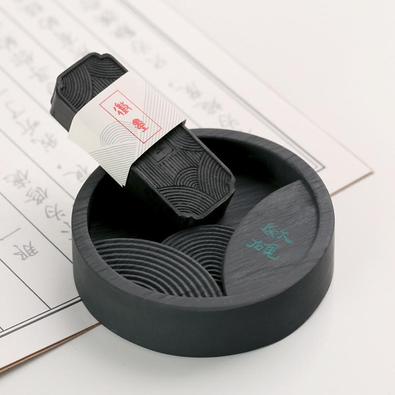 實木仿古筆墨紙硯文房四寶套
