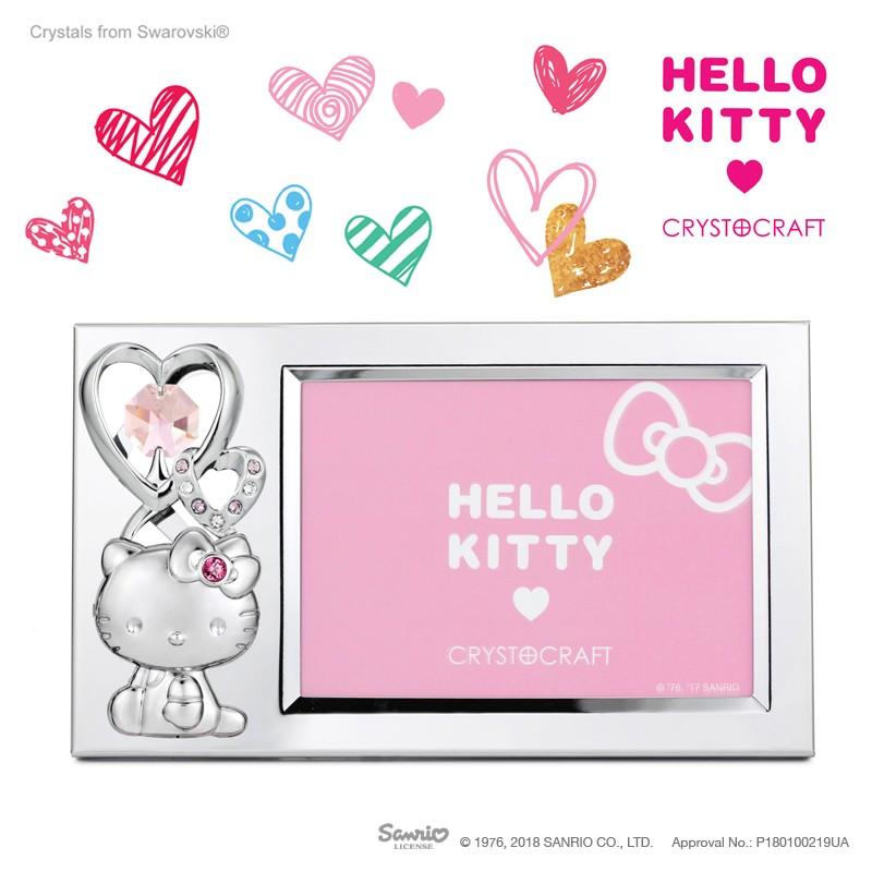 Hello Kitty水晶相框擺臺