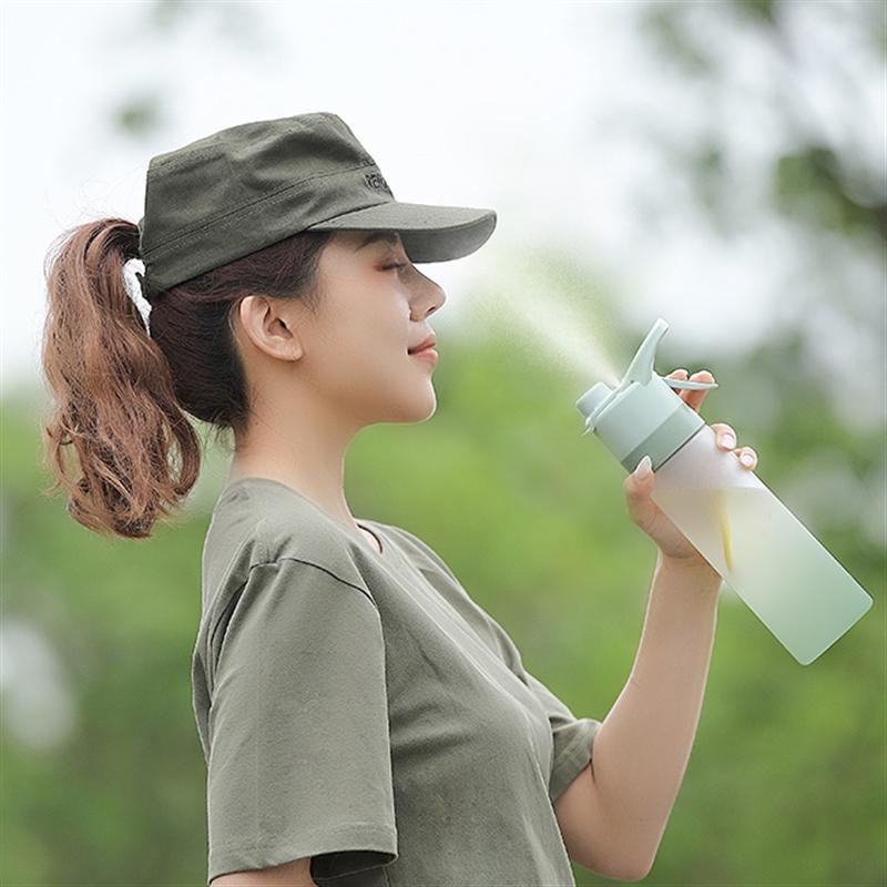 物生物噴霧水杯女網(wǎng)紅款夏天便攜杯子學(xué)生簡約塑料隨手杯大容量運(yùn)動(dòng)水