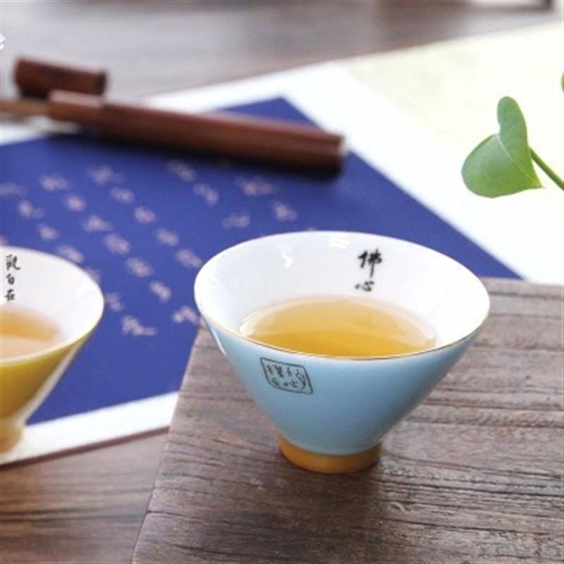 【杭城印記·心經(jīng)】真絲心經(jīng)卷軸+對(duì)杯+沉香禮盒套裝