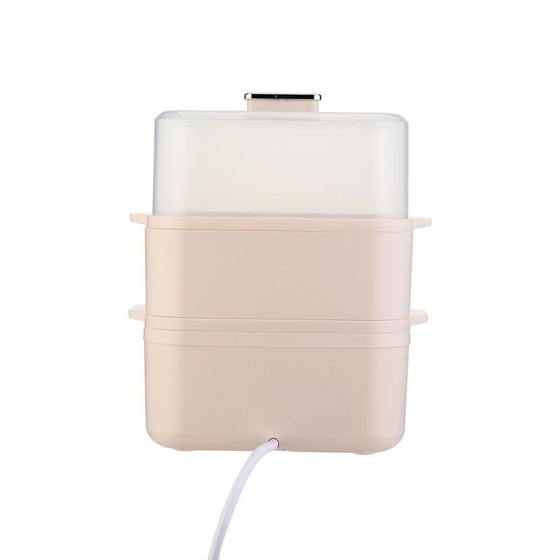 美膳雅（Cuisinart）多功能電熱鍋 雙層蒸煮 家用蒸蛋器 可拆卸防干燒電蒸煮鍋 STMB-001TCN 多功能早餐機(jī)