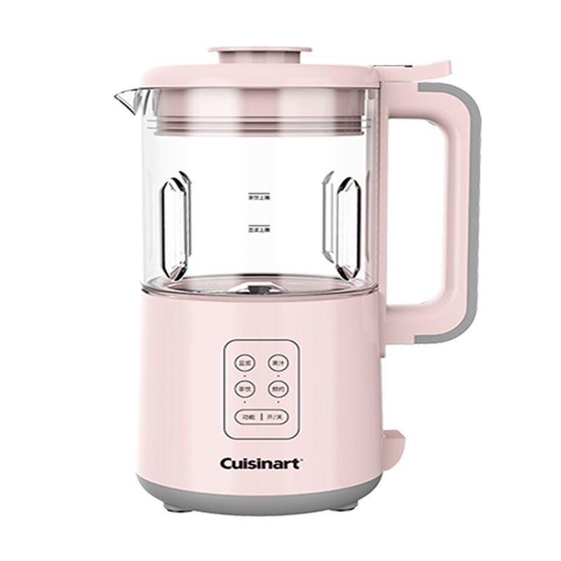 美膳雅（Cuisinart）多功能迷你豆?jié){機(jī) 全自動(dòng)家用多功能豆?jié){機(jī) 奶昔米糊花茶豆?jié){預(yù)約功能 SSB-5502TCN多功能迷你豆?jié){機(jī)