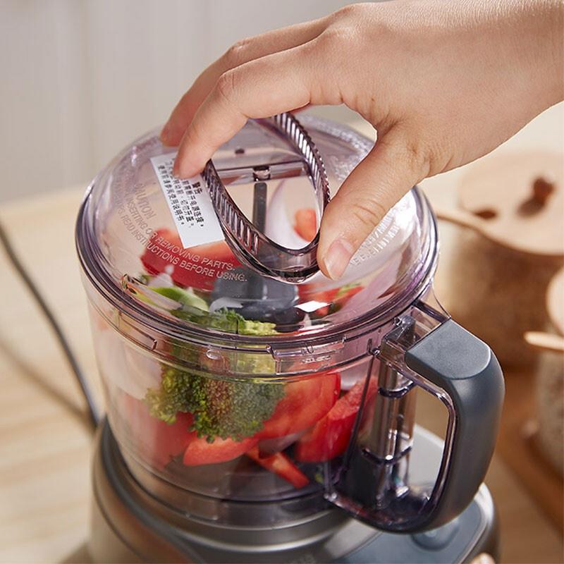 美膳雅（Cuisinart）食物料理機 多功能寶寶輔食機 小型家用電動絞肉機切碎研磨機 食物處理器ECH-4CN