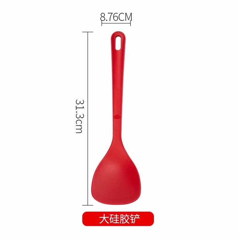 巴拉利尼（BALLARINI）硅膠鏟鍋鏟套裝 防燙耐高溫 不粘鍋專用 硅膠勺 （大）硅膠鏟