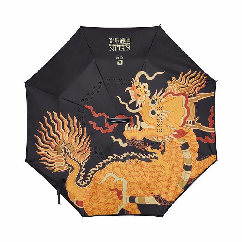 格格愛上班故宮文創(chuàng)御用反向晴雨傘 超強防水可站立翻轉(zhuǎn)晴雨兩用