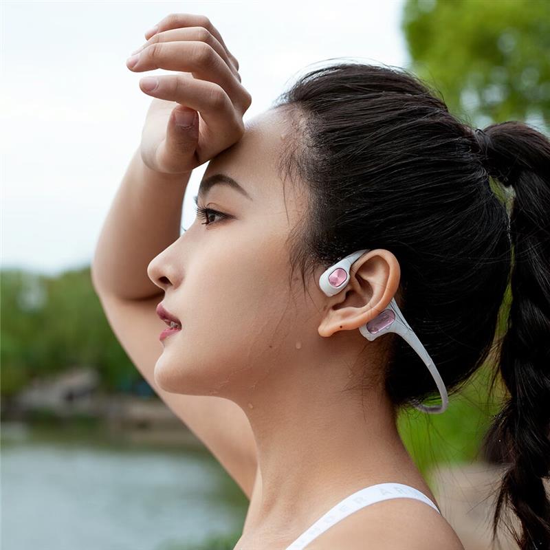 墨覺（MOJAWA）Run Air 骨傳導(dǎo)耳機(jī) 運(yùn)動耳機(jī) 開放式藍(lán)牙耳機(jī) 無線耳機(jī) 降噪跑步騎行防水防汗狂甩不掉超長續(xù)航
