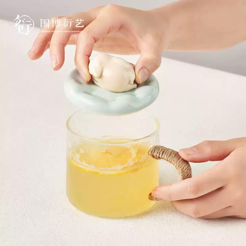 中國國家博物館躺贏淘氣兒馬克杯陶瓷杯創(chuàng)意杯子情侶禮物送朋友