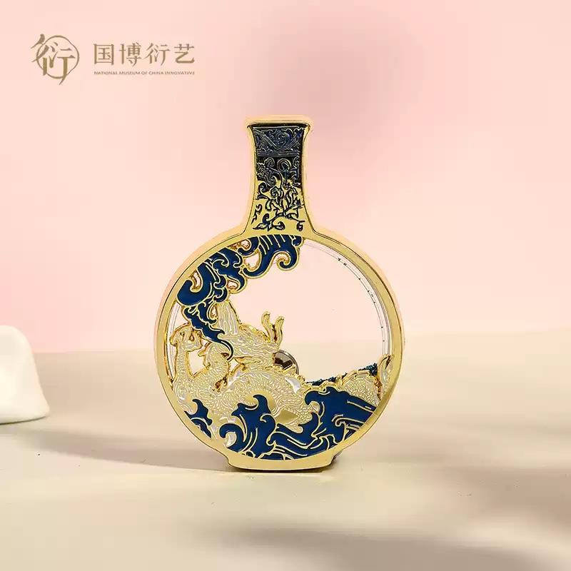 中國(guó)國(guó)家博物館瓷韻流光流沙冰箱貼博物館創(chuàng)意家居裝飾品生日禮物