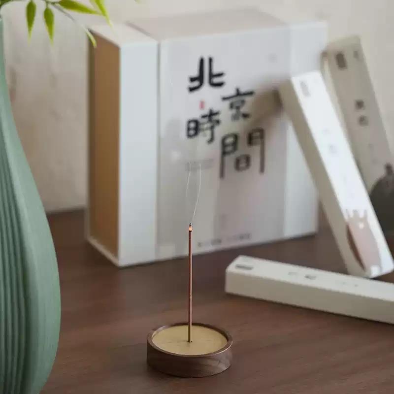 北京時(shí)間中式香薰禮盒沉香檀香漢方香家用室內(nèi)持久香薰文創(chuàng)禮物
