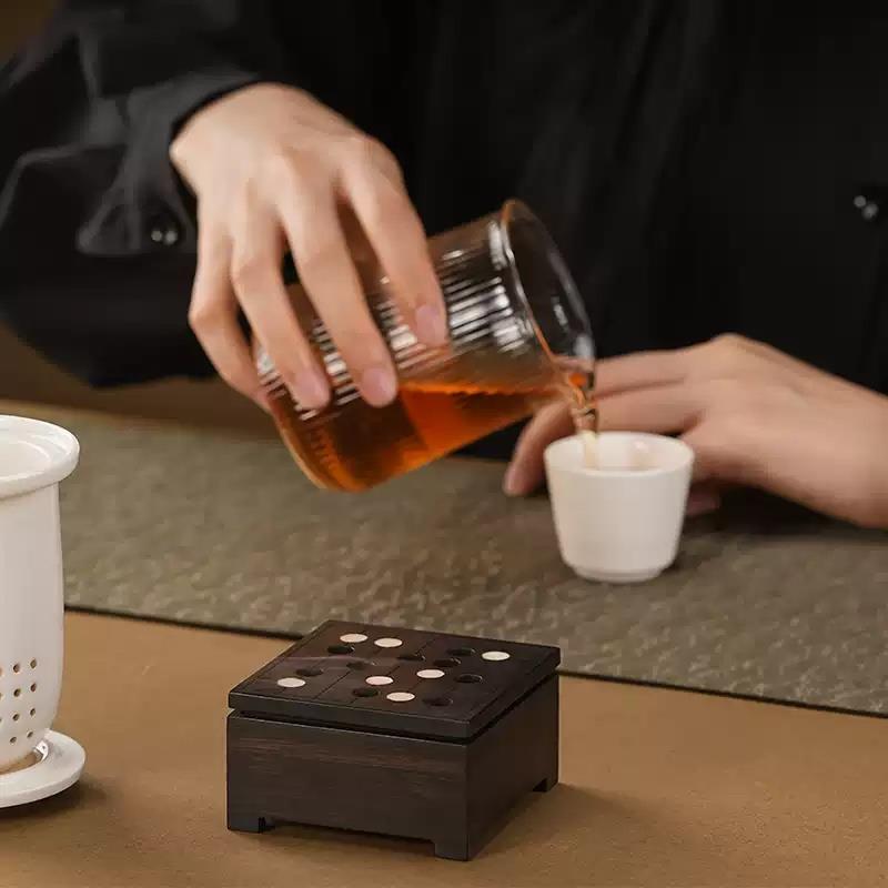 唯詩對(duì)弈香器檀香禮盒盤香焚香茶道香爐桌面擺件創(chuàng)意禮品生日禮物