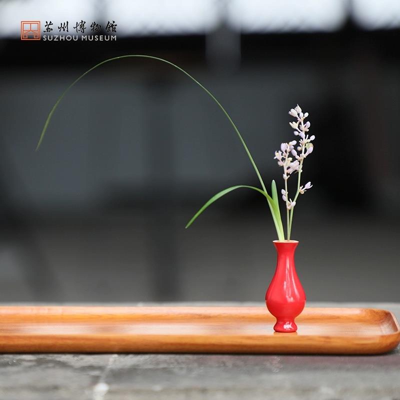 蘇州博物館 陶冶之珍冷瓷冰箱貼精美古窯器釉瓷器迷你花器留言貼